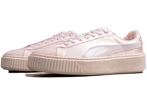 Кроссовки basket platform tween 'pearl' Puma, розовый — фото 4