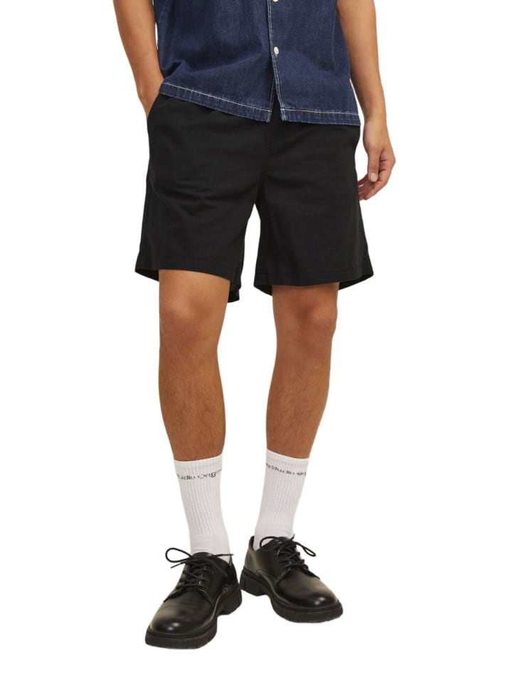 

Тканевые шорты Jack & Jones, черный