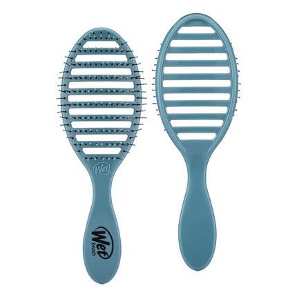 

Щетка для волос Speed Dry Hair Brush Arctic Blue — вентилируемая и ультрамягкая Wet Brush