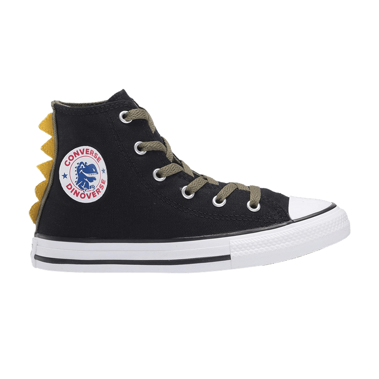 

Кроссовки Converse Chuck Taylor All Star High PS 'Dinoverse', черный