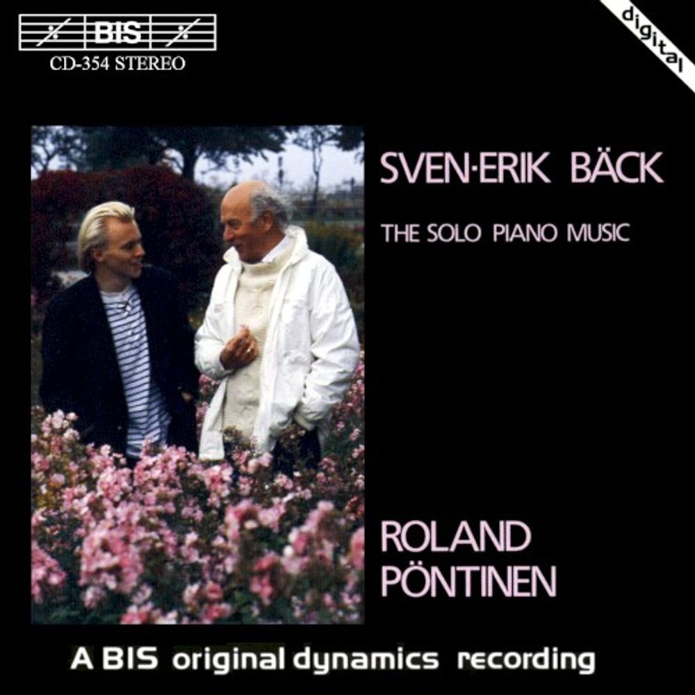 

Диск CD Back Solo Piano Music - Sven-Erik Bäck