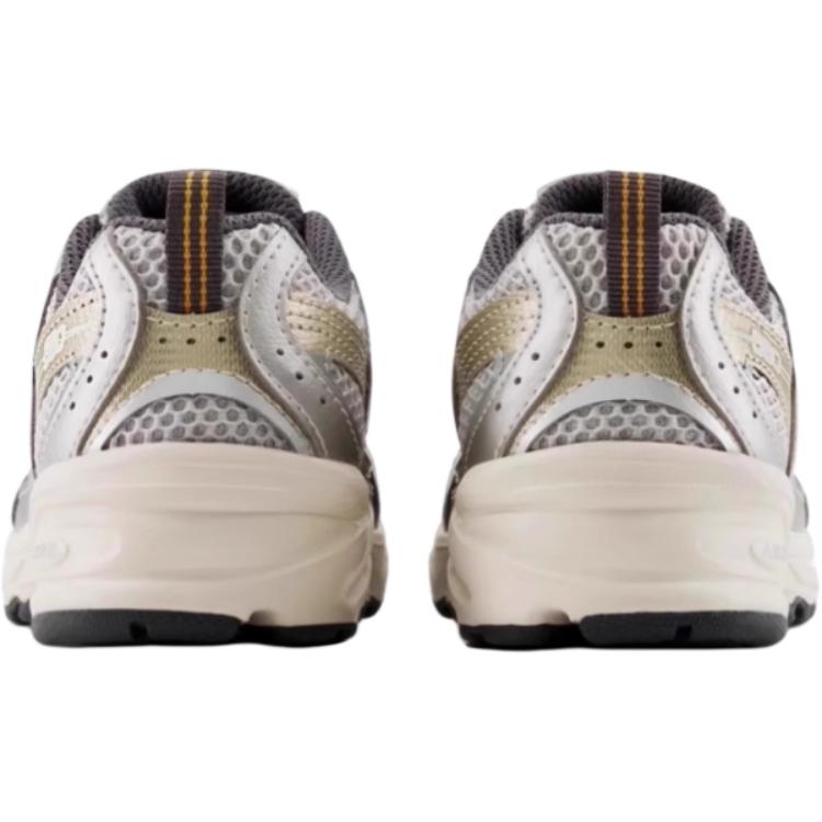 Кроссовки детские NB 530 Low Top для бега New Balance, серый/серебряный — фото 3