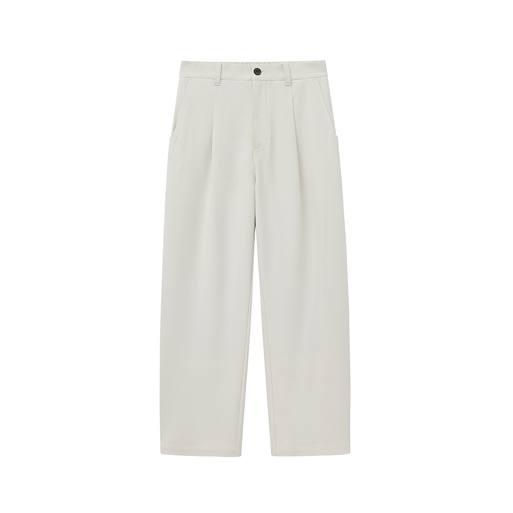 

Зауженные брюки FW22, повседневные брюки для мужчин Nans Studio, белый/экрю