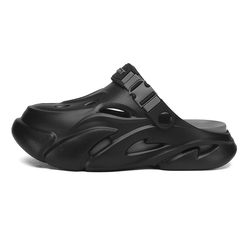 

TFKY Клоги унисекс черно-серые, цвет Black Gray