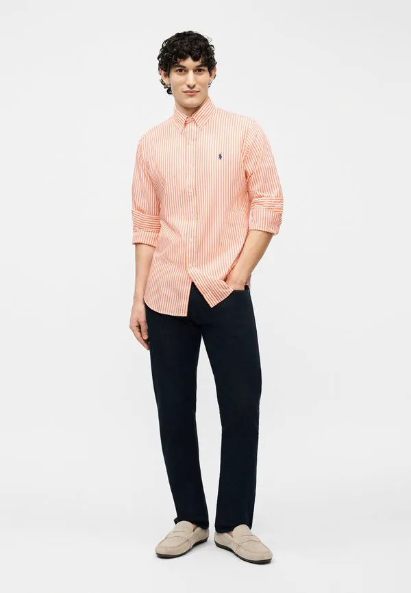 Спортивная рубашка Polo Ralph Lauren, White/Kona Orange — фото 2