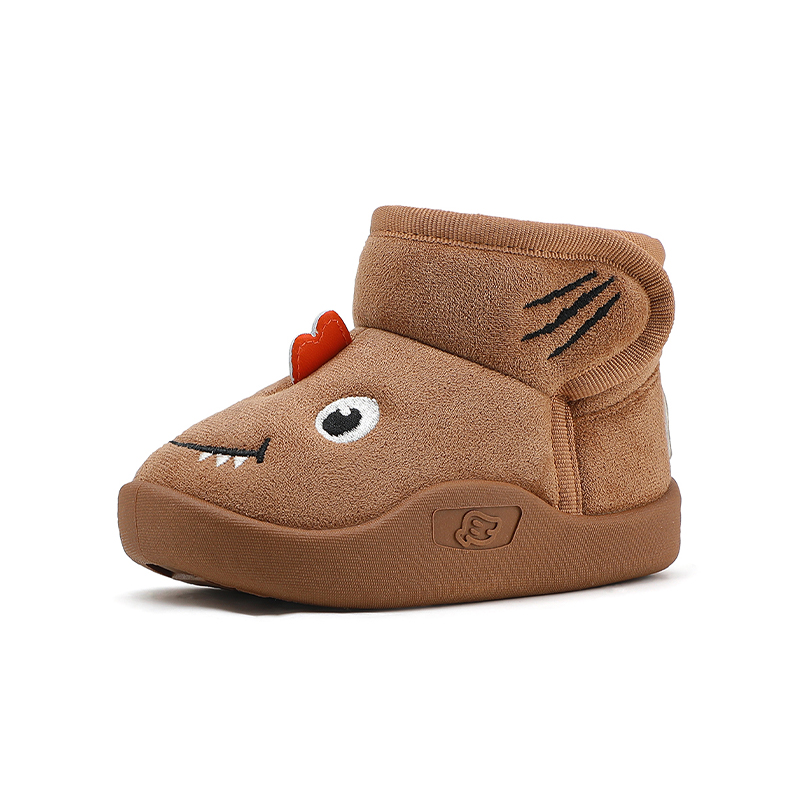 B.Duck Желтые утиные термостельки мид-топ детские ботинки для детей 3-7 лет — фото 2