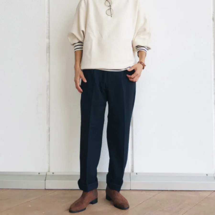 UNIQLO Повседневные брюки мужские navy blue — фото 3