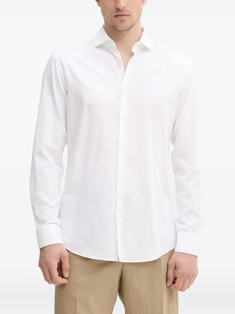 

Рубашка с длинными рукавами HUGO, белый