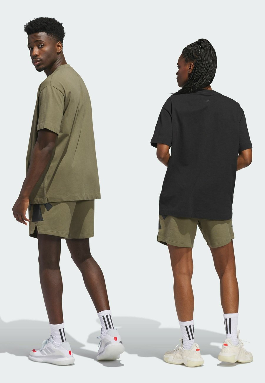 Спортивные шорты Adidas Performance Sports shorts, Olive Strata/Olive — фото 2