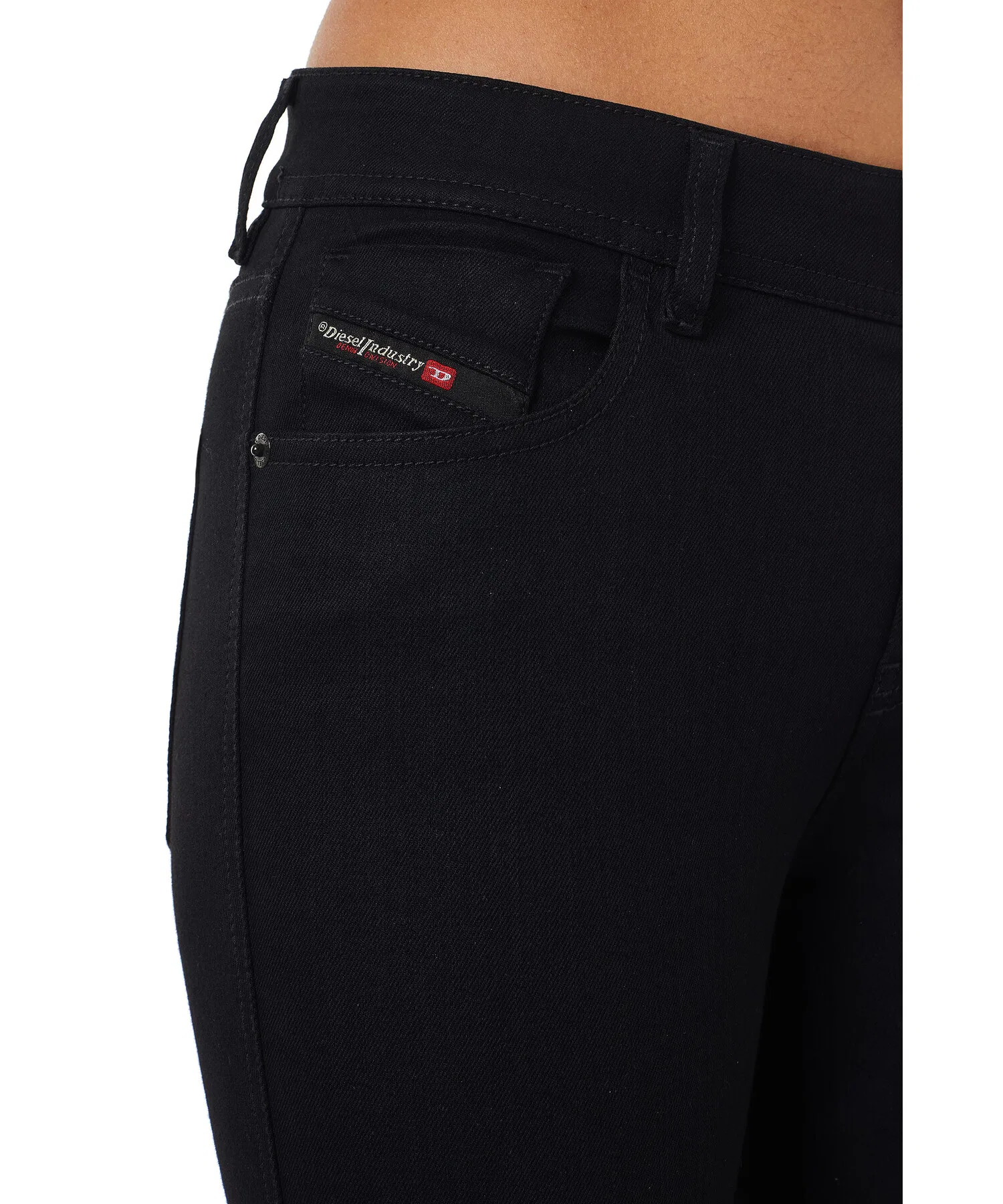 Женские джинсы-скинни Super Skinny Denim Jeans - SLANDY — фото 4