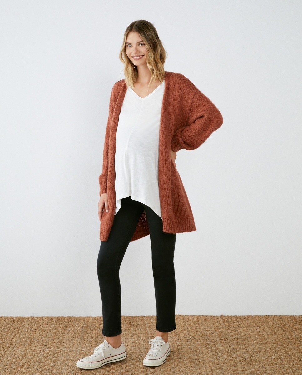

Однотонные джинсовые брюки для беременных Southern Cotton, черный