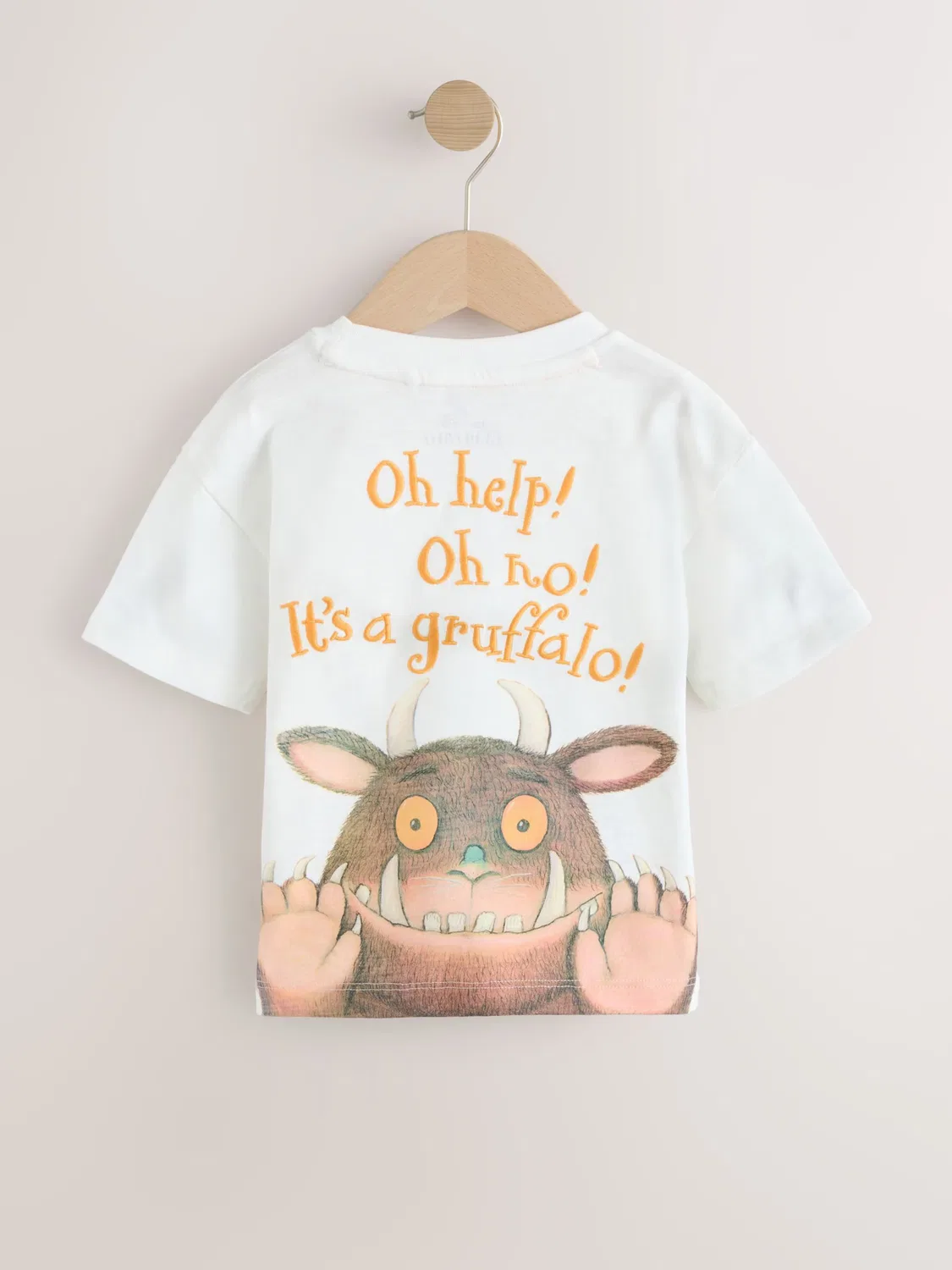 Футболка 'Gruffalo' Next, Light Beige — фото 2