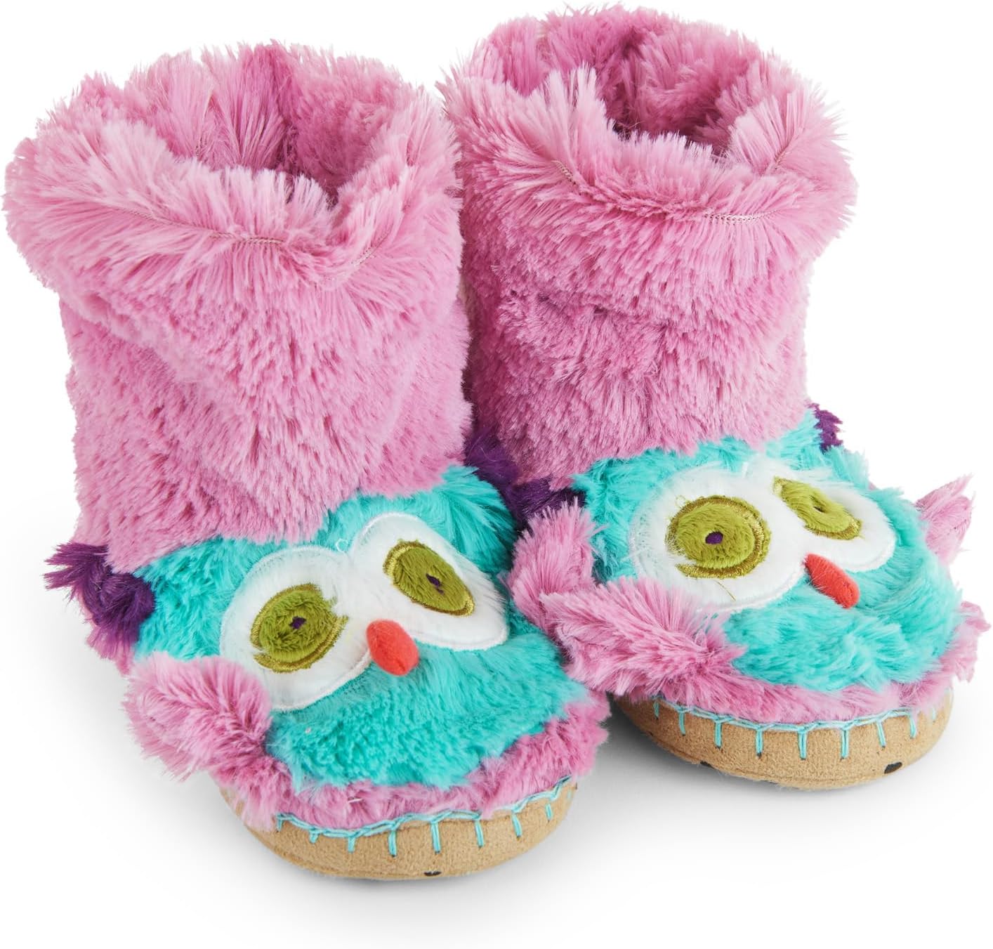 

Детские плюшевые тапочки Little Blue House унисекс, Owls