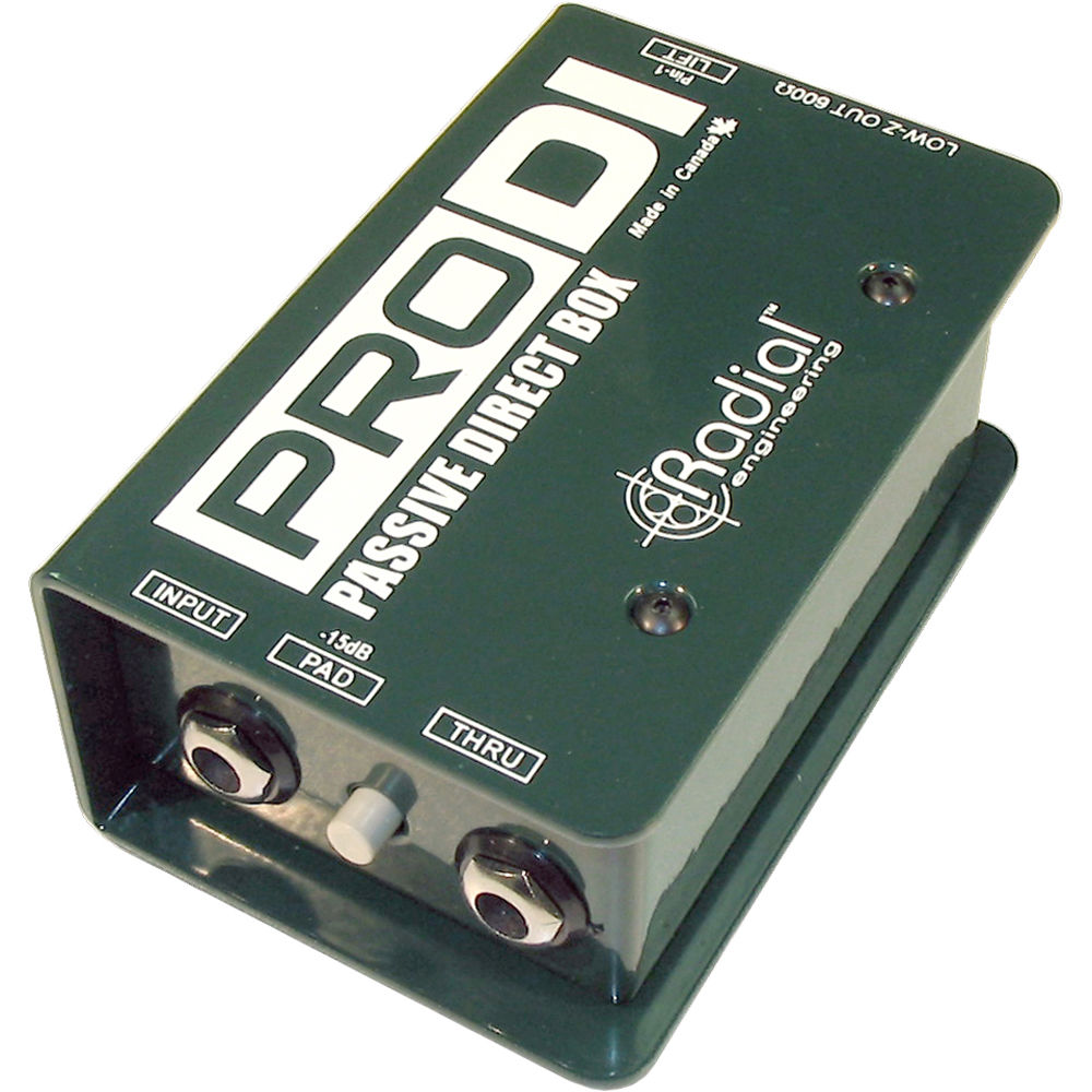 

Директ-бокс Radial Engineering ProDI Direct Box R800 1100