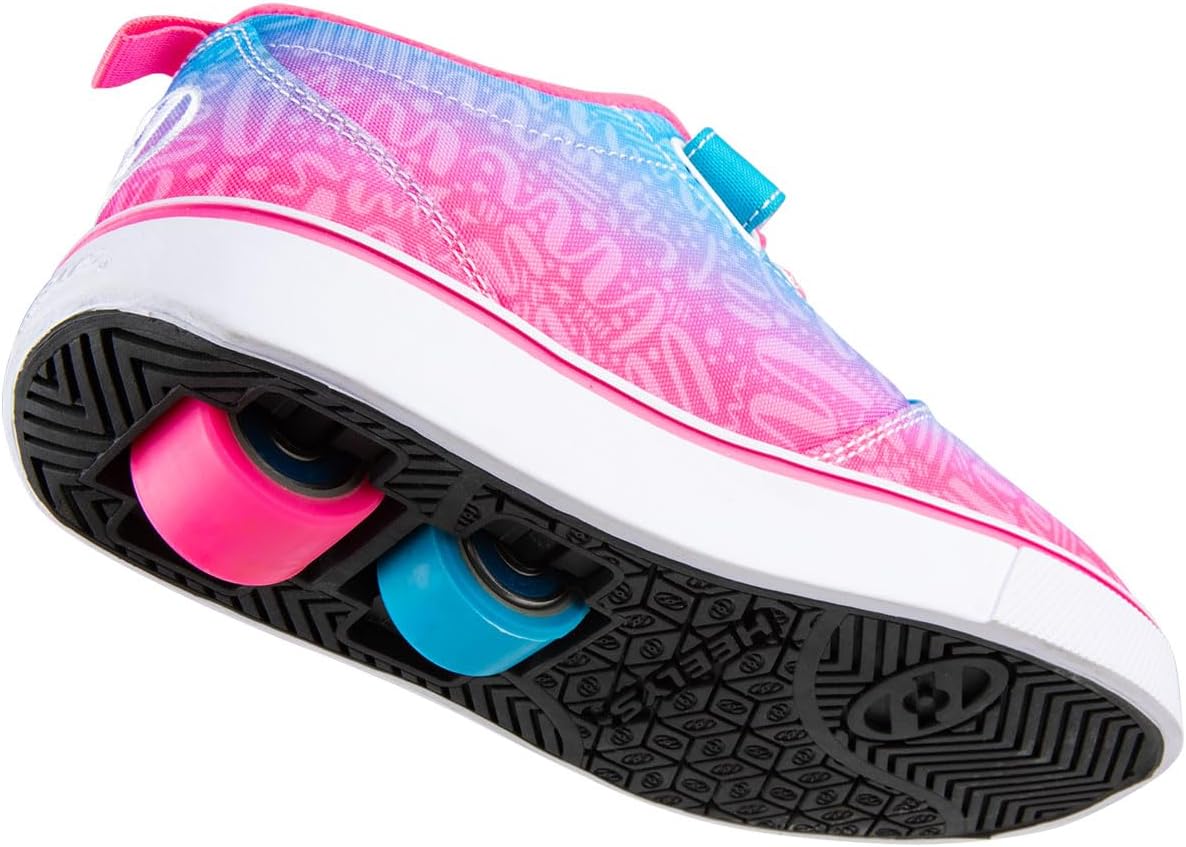 Кроссовки Heelys Girls Pro 20 X2 (Little Kid/Big Kid/Adult), белый/розовый/бирюзовый — фото 2
