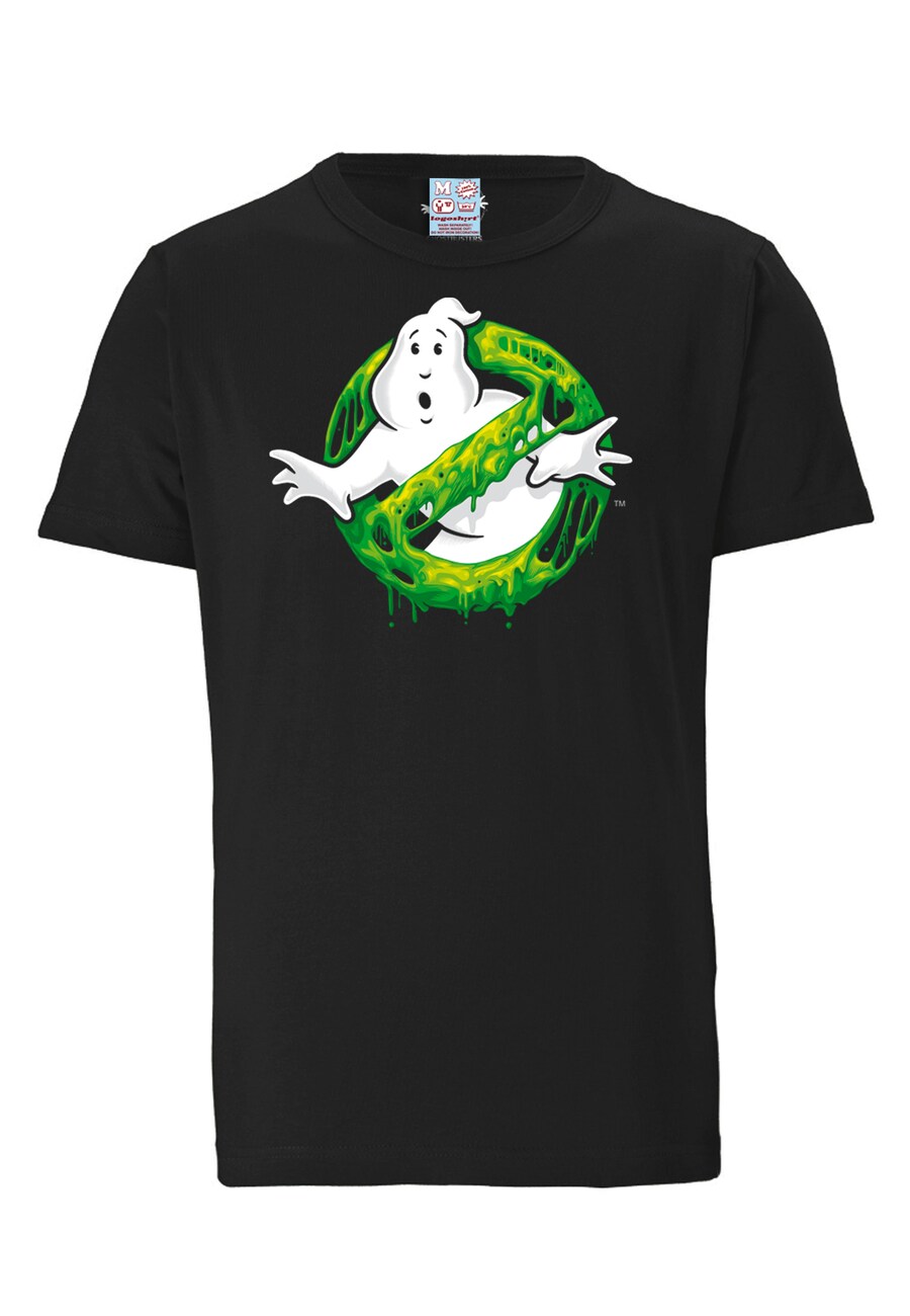 

Футболка LOGOSHIRT Shirt Ghostbusters Slime Logo, черный
