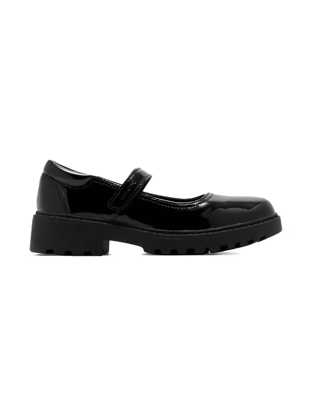 Балетки с закругленным носком Geox Kids, черный