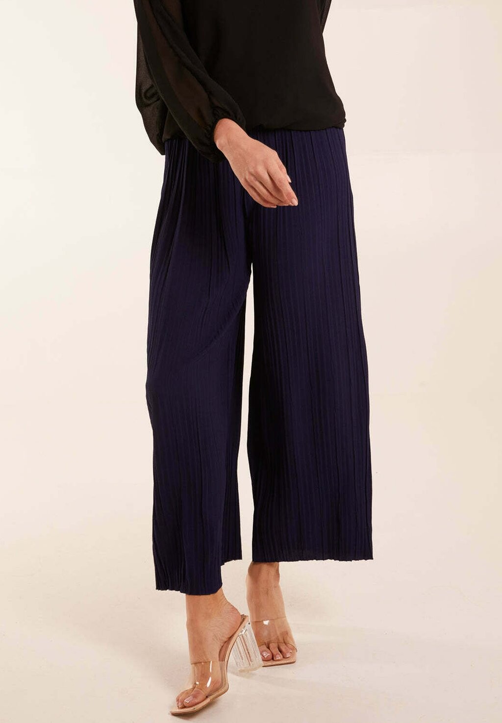 

Брюки WIDE LEG PLEATED Blue Vanilla, цвет blue