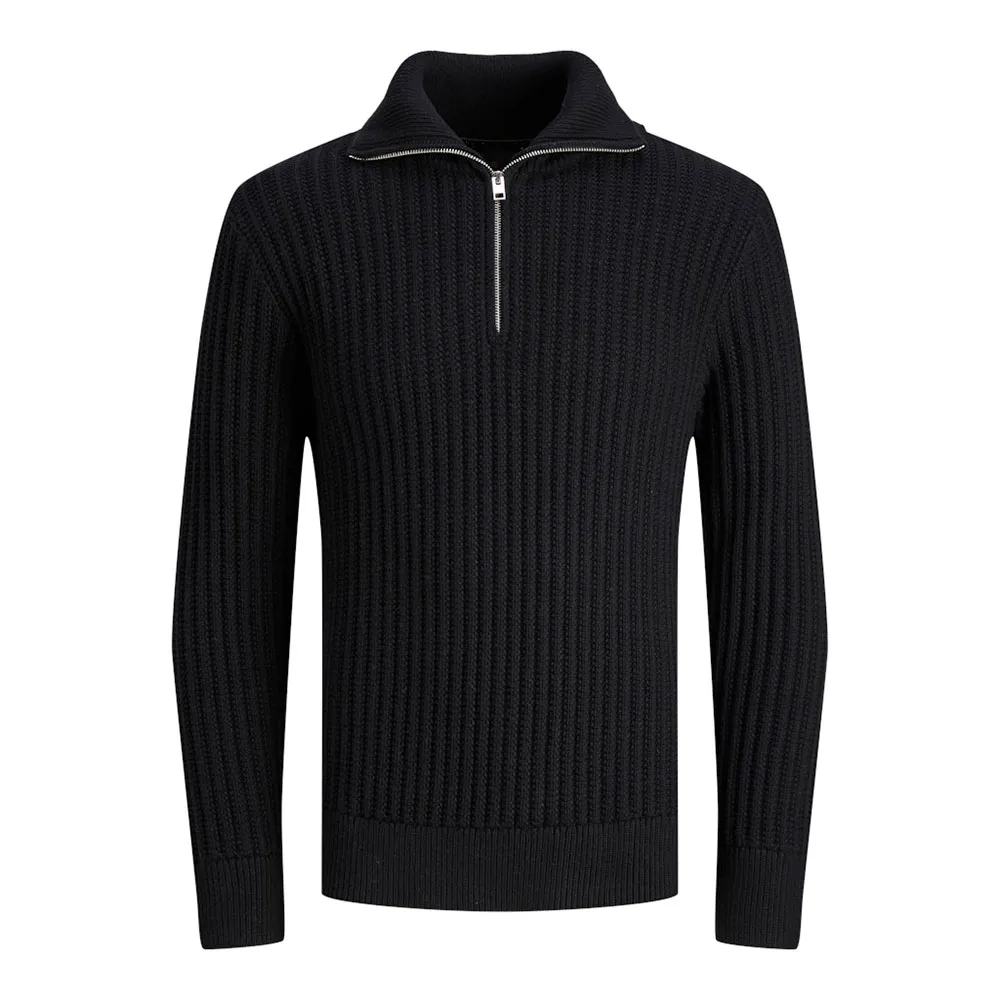 

Свитер Jack & Jones Spencer half zip, черный