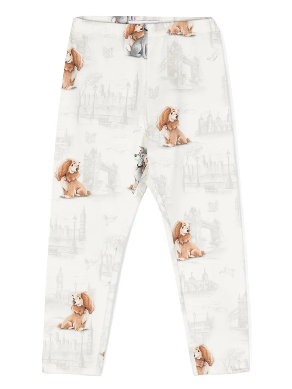 

Леггинсы Lady and the Tramp из коллаборации с Disney Monnalisa, белый