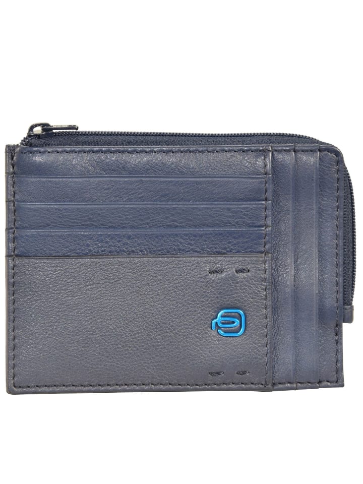 

Кошелек Piquadro Pulse Kreditkartenetui Leder 12,5 cm, цвет midnight blue