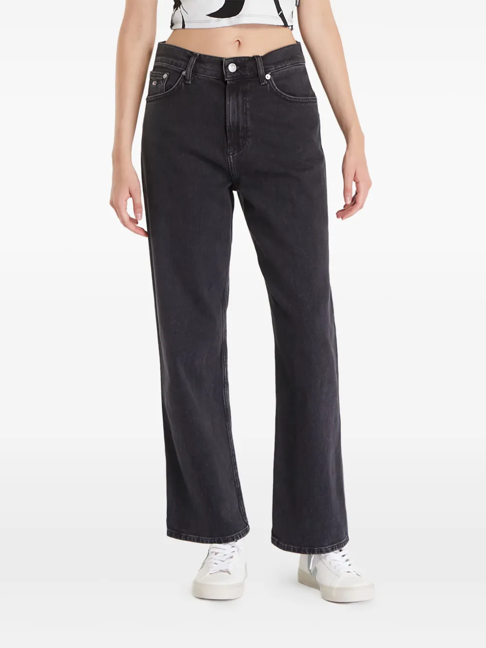 

Джинсы Mom Betsy Tommy Jeans, черный
