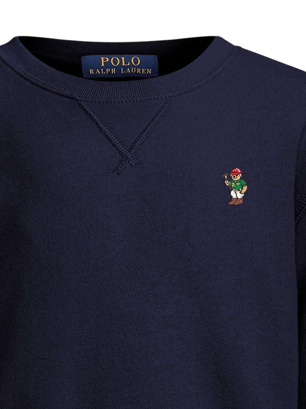Толстовка с цветочной вышивкой POLO RALPH LAUREN KIDS, синий — фото 2