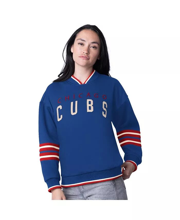 

Женская толстовка-пуловер свободного кроя Royal Chicago Cubs Wild Card Starter