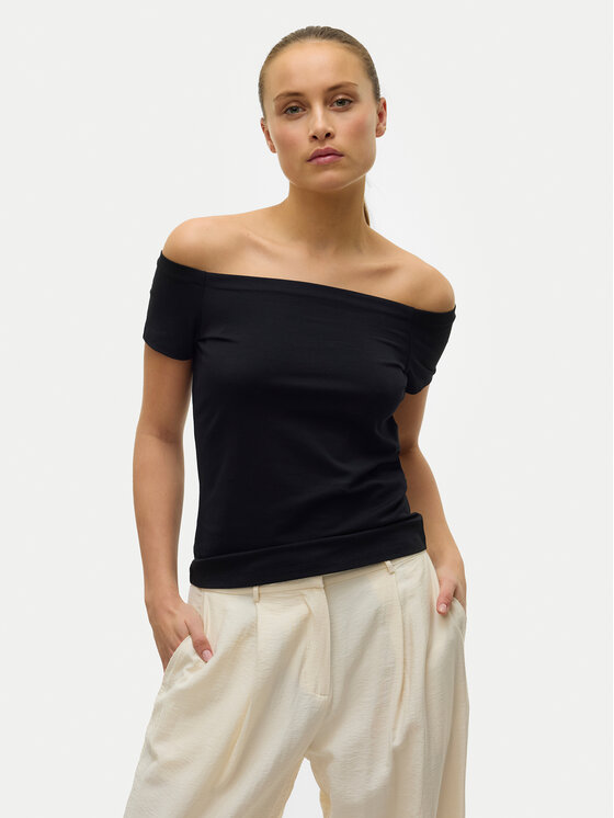 

Блузка обычного кроя Panda 10325598 Vero Moda, черный