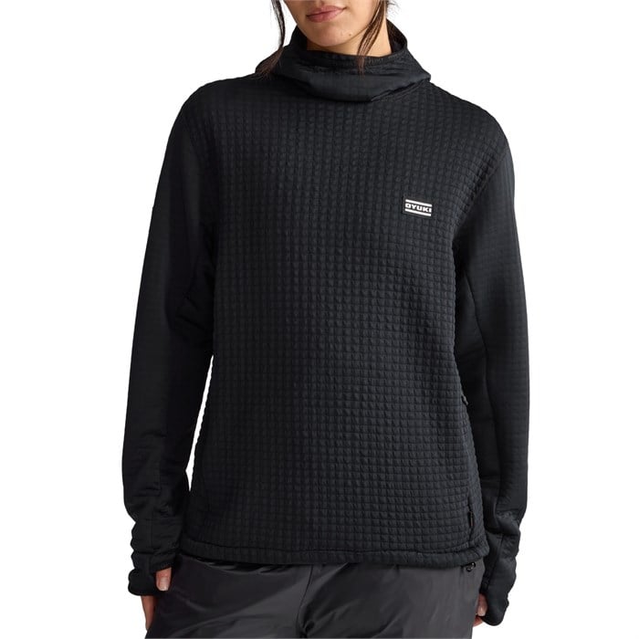 

Толстовка с капюшоном Sora Polartec Power Air - унисекс Oyuki, Black