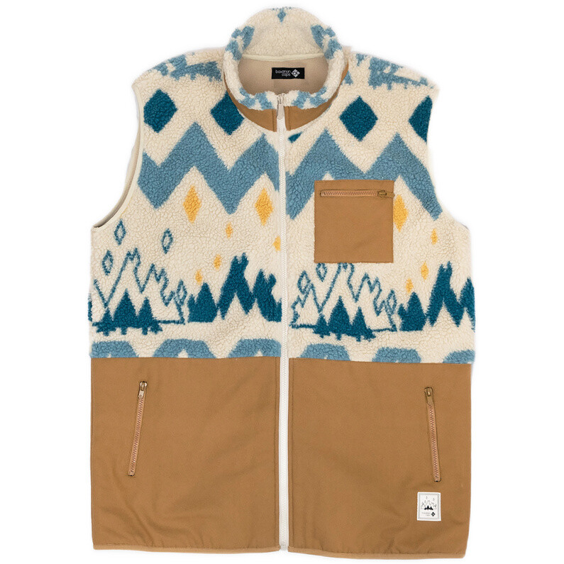 

Зимний лесной жилет Bavarian Caps, бежевый