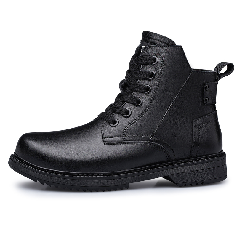 

XIMO BULL Короткие мужские ботинки Martin, черные