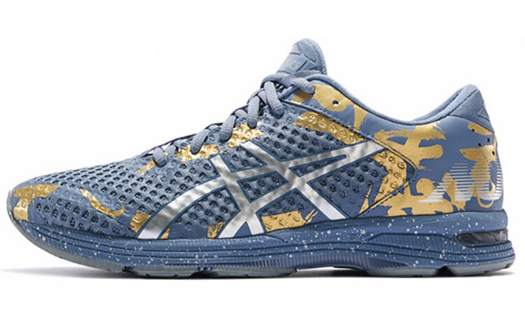 

Кроссовки Gel-Noosa Tri 11 мужские низкие темно-синие / серебристые Asics
