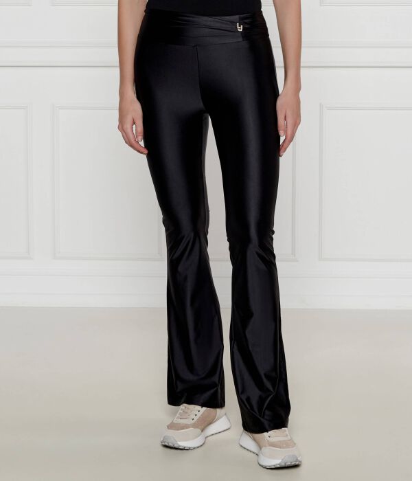 

Брюки Flare fit Liu Jo Sport, черный