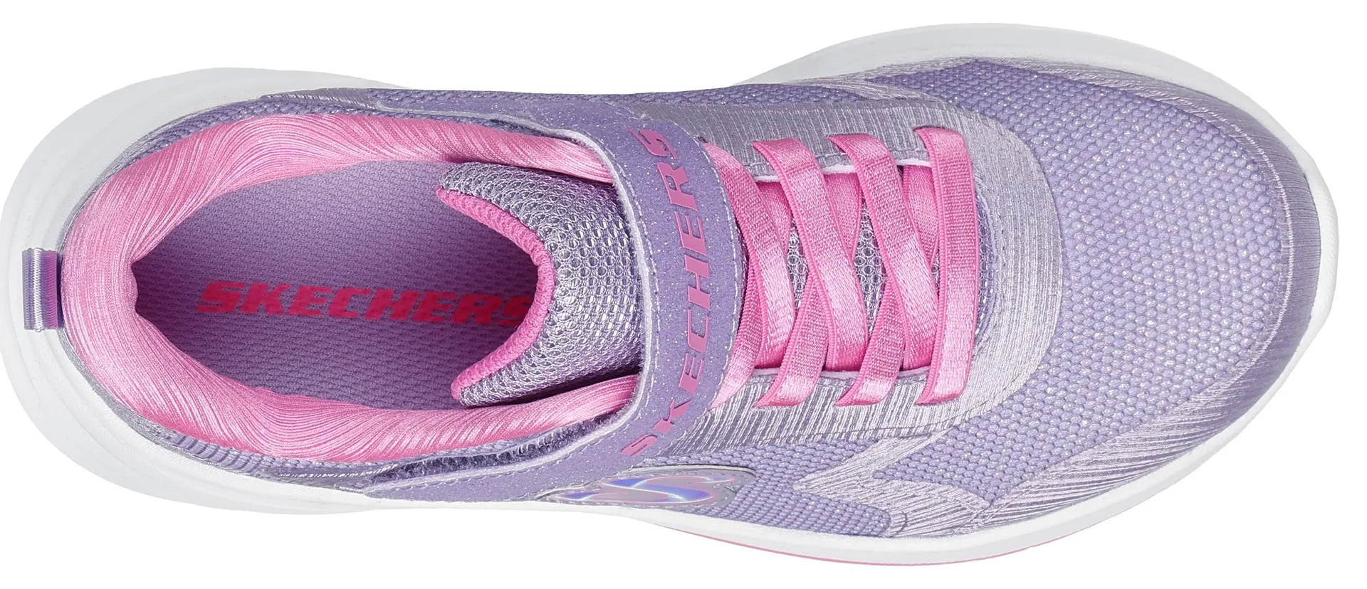 Детские кроссовки Skechers "WAVE 92", обувь на липучке, повседневная обувь на резинке и застежке-липучке Skechers Kids, цвет Lavendel — фото 4