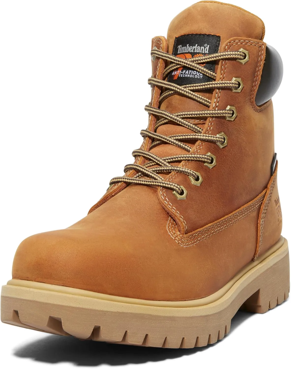 

Мужские промышленные рабочие ботинки Timberland PRO Direct Attach 6" с мягким носком, утепленные и водонепроницаемые, золотой