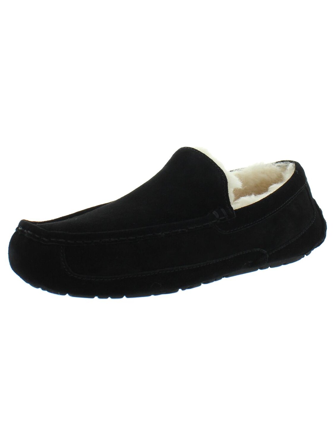 

Мужские замшевые мокасины из овчины Ascot UGG, черный