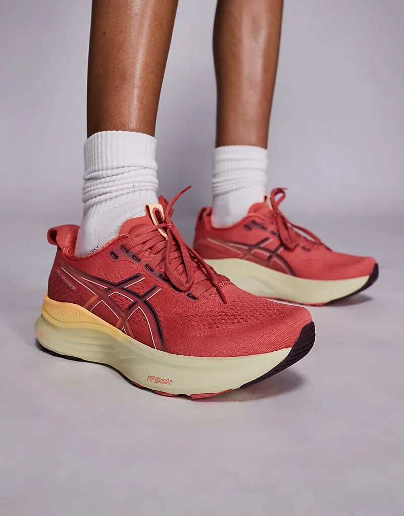 Кроссовки для бега Asics Gel-Kayano 32 темно-розового цвета