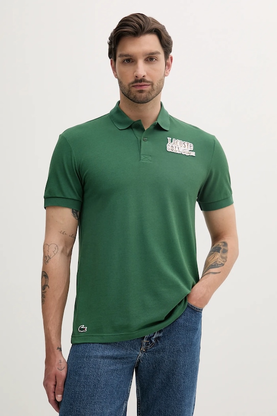 

Поло Lacoste, зеленый