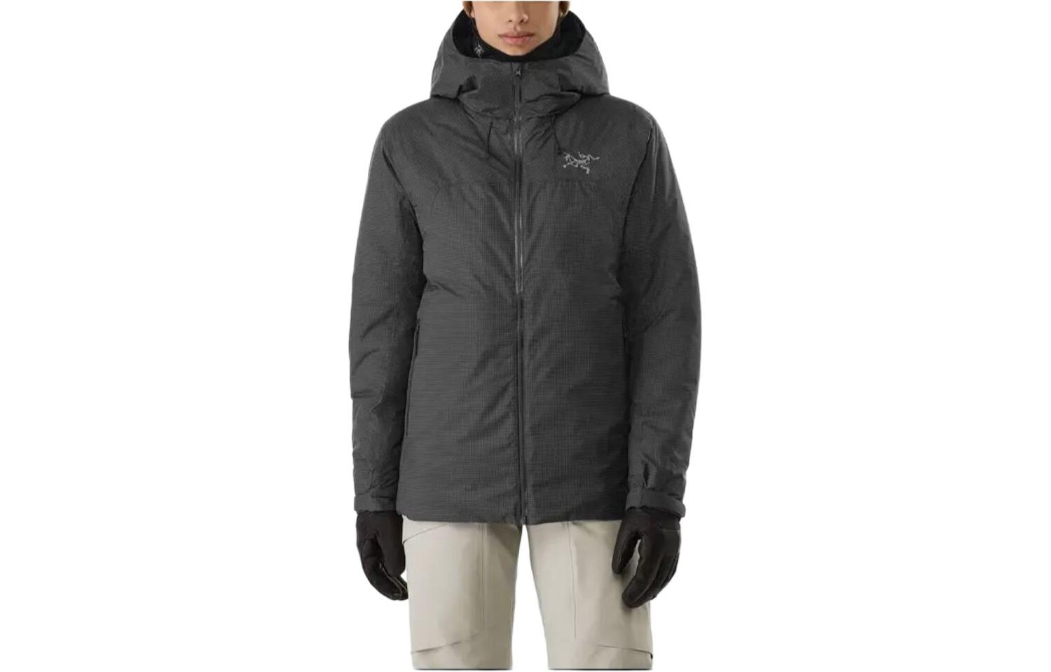 Женская стеганая куртка Arcteryx, цвет Black — фото 3