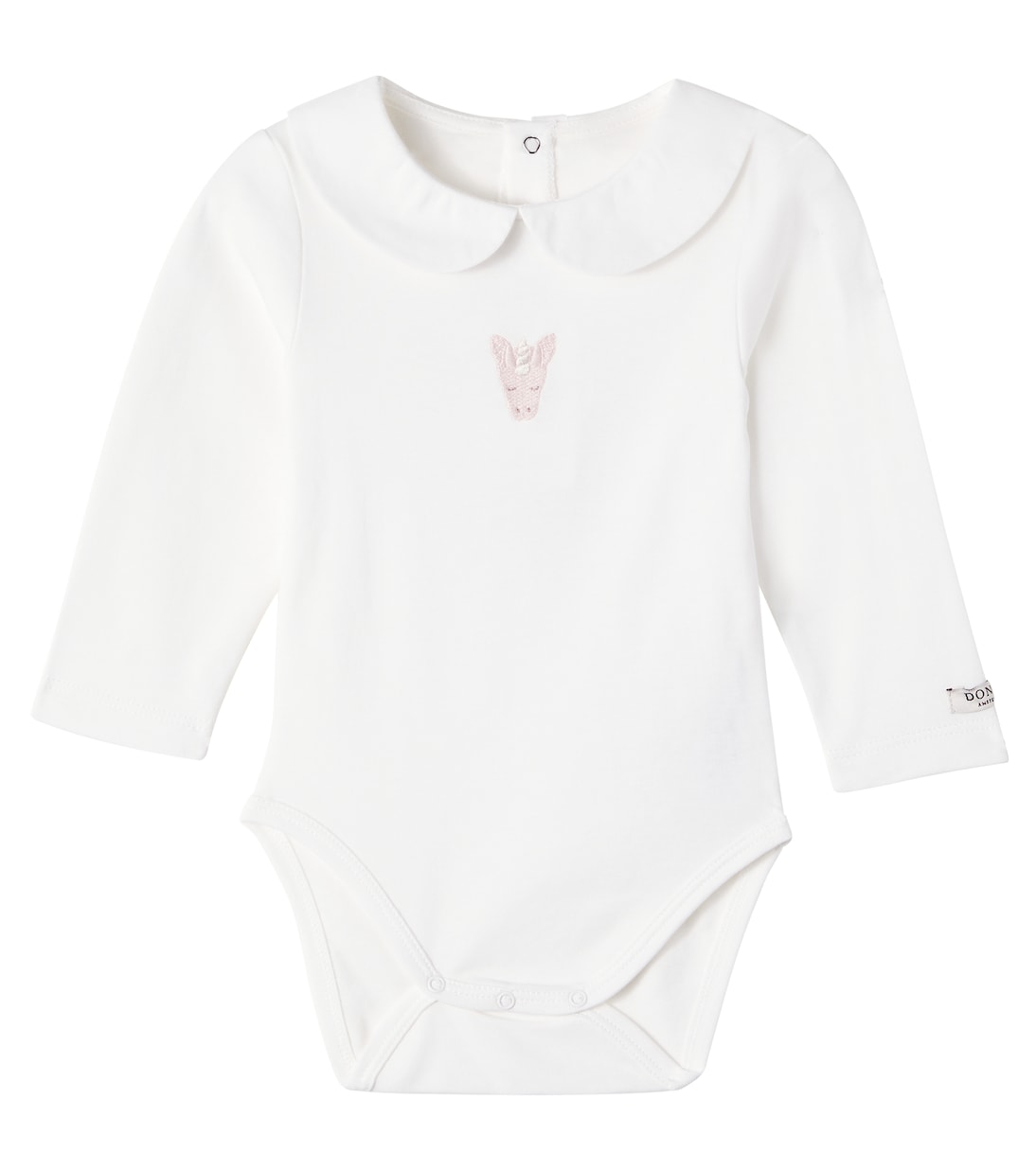 

Хлопковый боди Baby Davo Donsje, белый