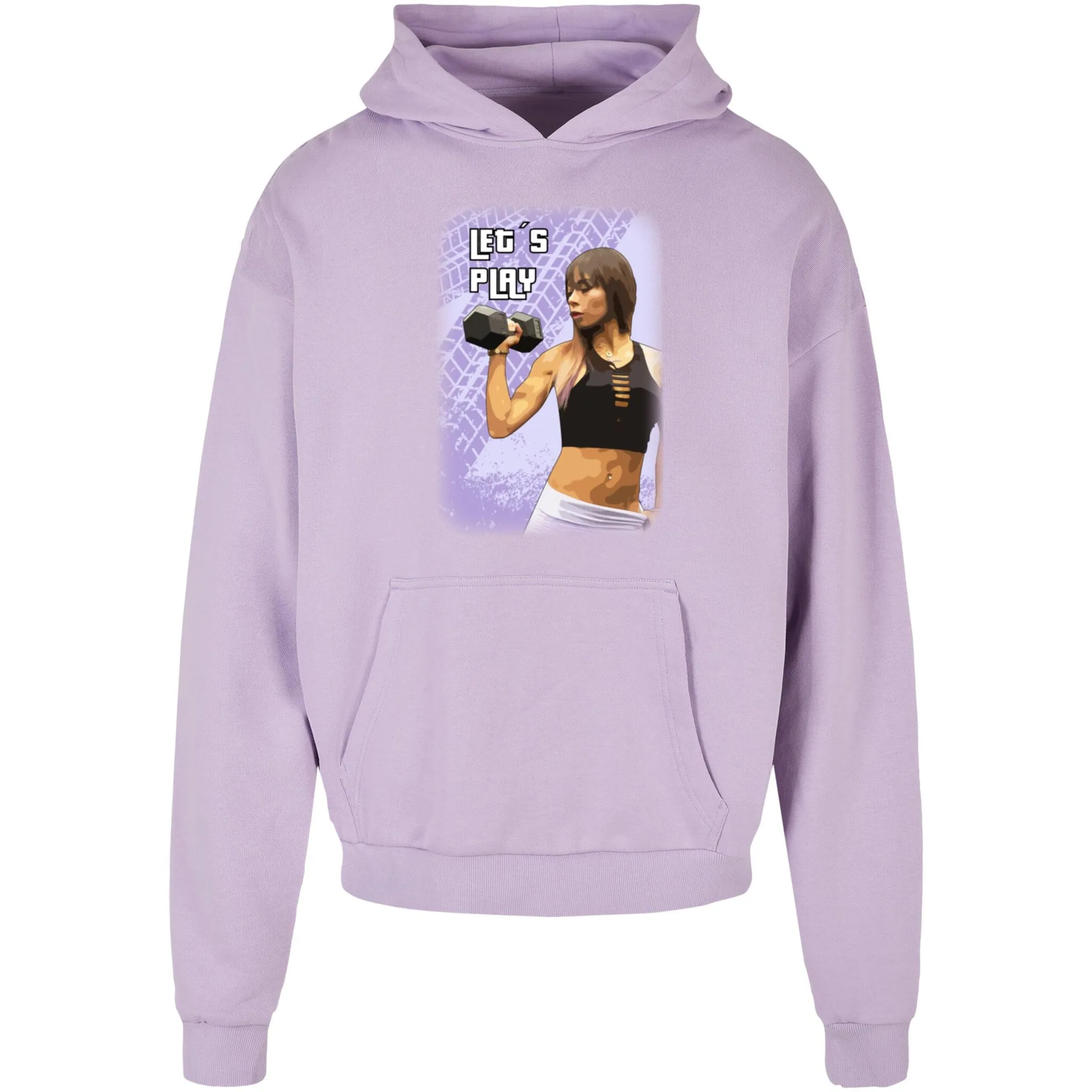 

Толстовка с капюшоном Merchcode " Merchcode Men's Grand Lets Play Ultra Heavy Hoody", цвет Lilac