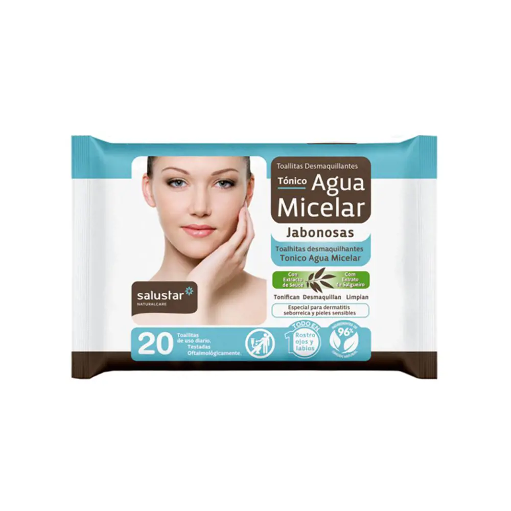 

Консилер Toallitas Desmaquillantes De Agua Micelar Salustar, 20 шт