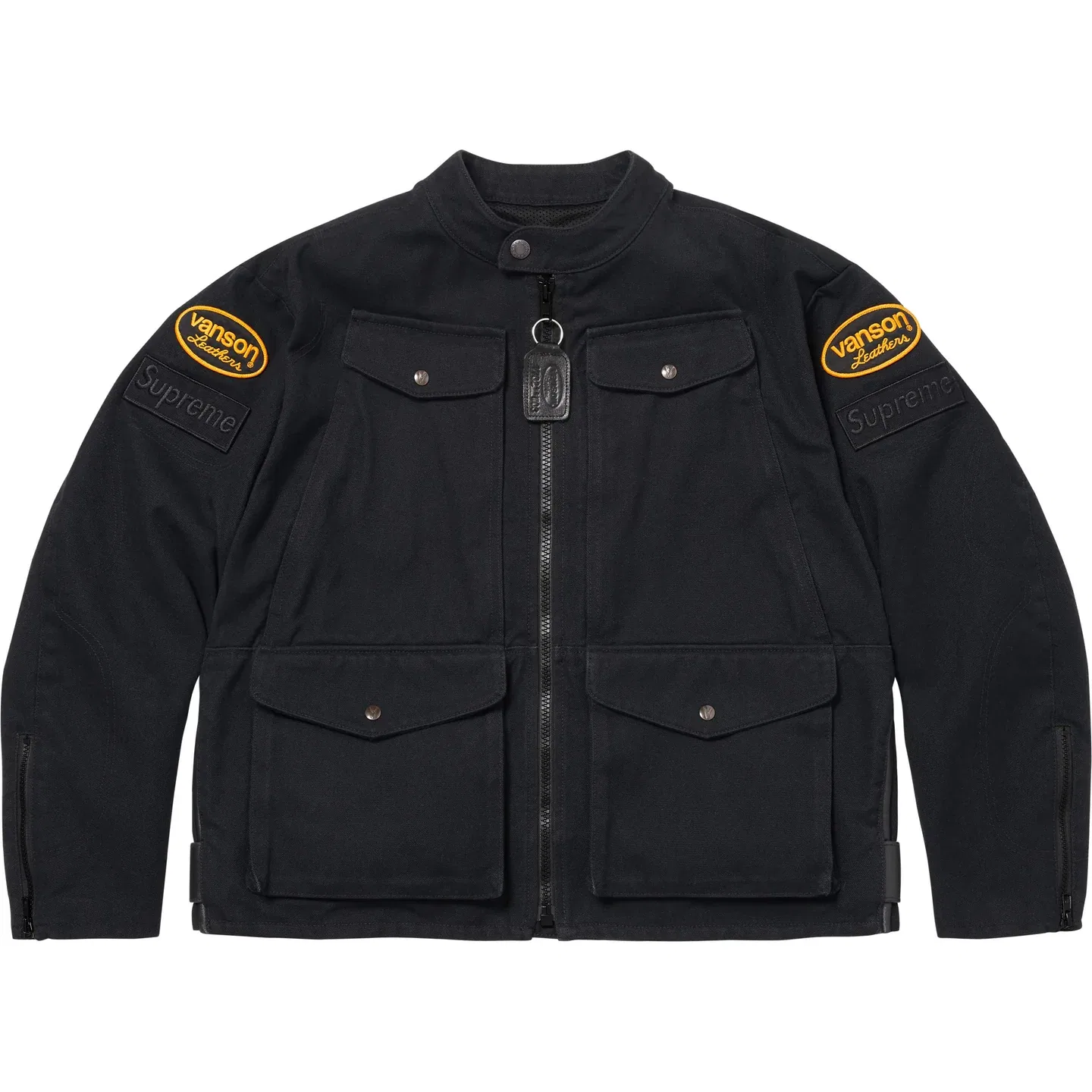 Куртка x Vanson Leathers X Cordura SS26, унисекс Supreme, Black