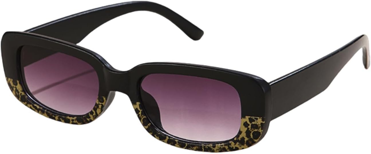 

Ретро-солнцезащитные очки маленького прямоугольного размера для женщин, популярные, с металлическими шарнирами, модные, для мужчин, с защитой от УФ-излучения UV400 HHZZYVY, 4