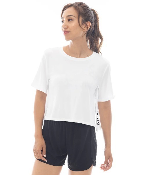 

Женская футболка укороченная, сетчатая, для активного отдыха Billabong, белый