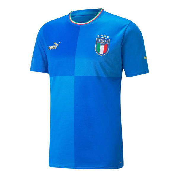 

Футболка federico chiesa italy 22/23 home jersey 'blue' Puma, синий