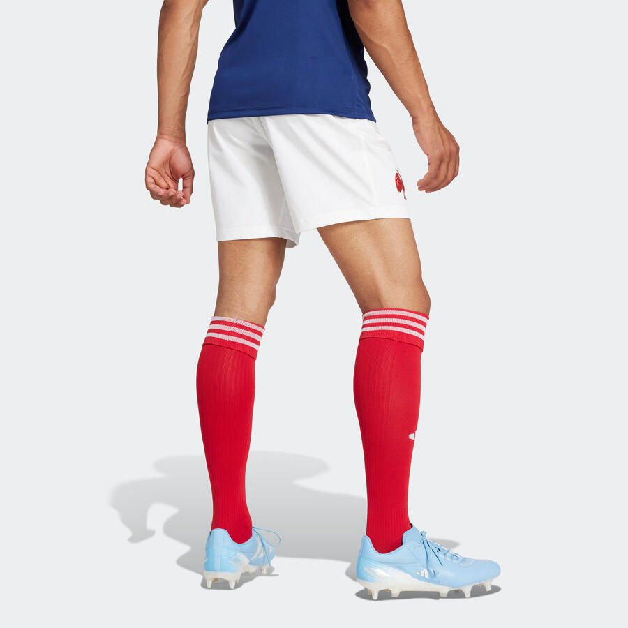 ADIDAS Женские/мужские шорты для регби - XV de France, белые — фото 3