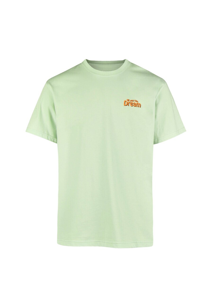 

Спортивная футболка Cleptomanicx Boxy Tee Happy Starfish, светло-зеленый
