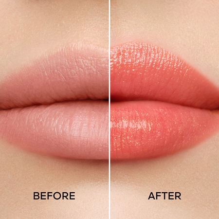 Питательный и увлажняющий бальзам для губ GUERLAIN KissKiss Bee Glow, 389 Pearly Peach 3,2 g — фото 4
